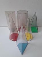 Set kunststof geometrie modellen, Ophalen of Verzenden