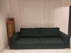 Goossens kwaliteit xxl 4 persoons groen stoffen bank, Huis en Inrichting, 75 tot 100 cm, Ophalen of Verzenden, Zo goed als nieuw