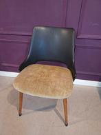 Vintage Stoel - Jaren '60 Design, Huis en Inrichting, Hout, Gebruikt, Zwart, Ophalen of Verzenden