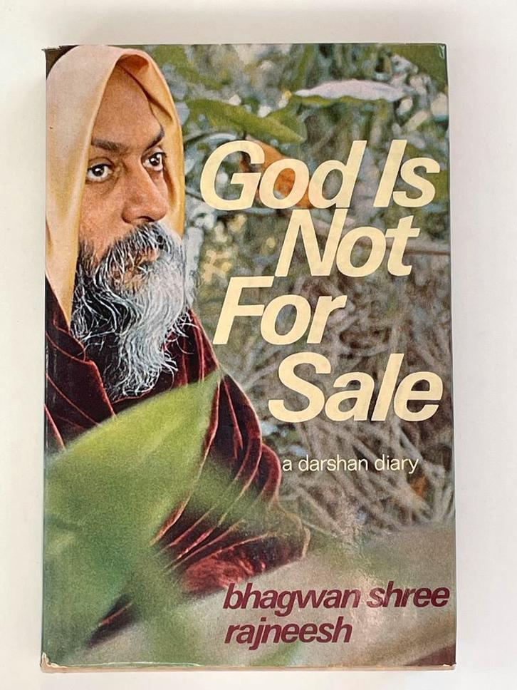 Bhagwan Shree Rajneesh - God is not for sale, Boeken, Esoterie en Spiritualiteit, Zo goed als nieuw, Achtergrond en Informatie