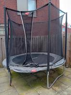 Berg trampoline met veiligheidsnet 275 cm, Ophalen, Gebruikt
