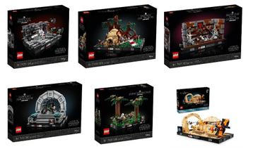 Nieuw: Lego SW 75329 + 75330 + 75339 + 75352 + 75353 + 75380 beschikbaar voor biedingen