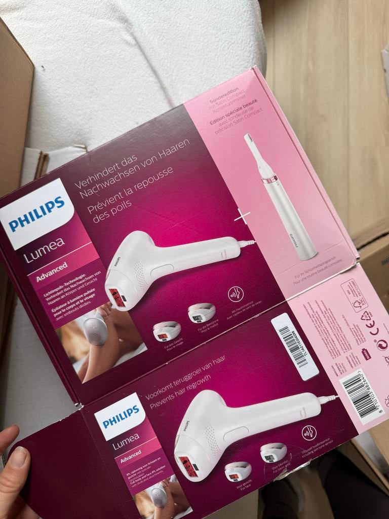 Philips Lumea IPL Ontharingsapparaat, Ophalen, Nieuw, Scheren en Epileren