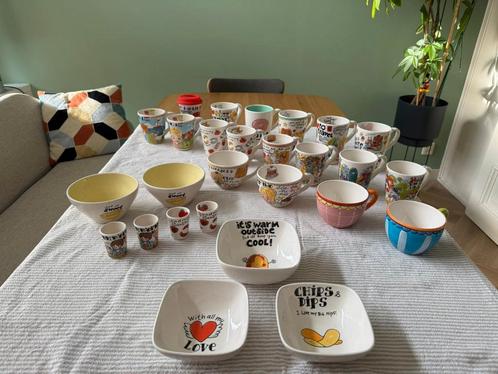 Blond Amsterdam Collectie: Mokken, Bakjes & Meer!, Huis en Inrichting, Keuken | Servies, Gebruikt, Kop(pen) en/of Schotel(s), Blond Amsterdam