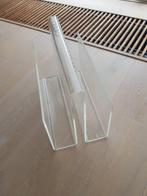 Plexiglas lectuurbak vintage, Huis en Inrichting, Woonaccessoires | Krantenbakken en Lectuurbakken, Ophalen, Gebruikt