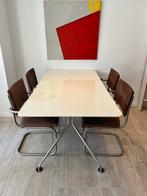 Gebruikte Calligaris Tafel, Huis en Inrichting, Tafels | Eettafels, Ophalen, Gebruikt, 50 tot 100 cm, Vier personen