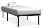Metalen bed bedframe 90x200 cm zwart GRATIS BEZORGD!, 90 cm, Eenpersoons, Verzenden, Zwart