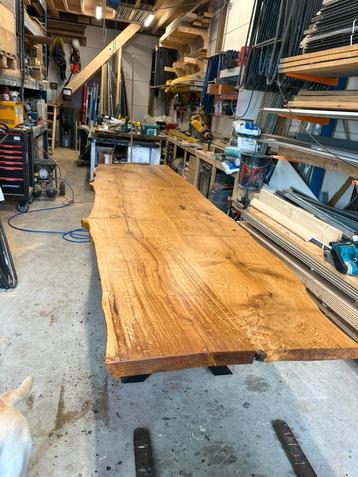 Ovale/Ronde/Rechte Eikenhouten Eettafels beschikbaar voor biedingen