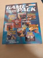 10 Super CD-ROM Spiele Game Pack - Windows 3.x/95, Ophalen of Verzenden, Gebruikt