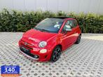 Fiat 500 Cabrio 1.2 Sport Nav 16inch DAB PDC Beats Leer, Voorwielaandrijving, Gebruikt, 4 cilinders, Cabriolet