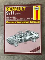 Haynes Manual Renault 9 / 11 R9, R11 1982-1988, Auto diversen, Ophalen of Verzenden