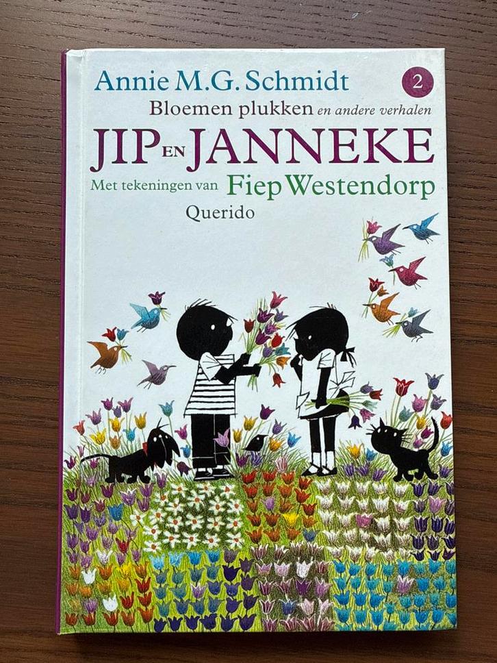 Jip en Janneke: Bloemen plukken - Annie M.G. Schmidt, Boeken, Kinderboeken | Jeugd | onder 10 jaar, Zo goed als nieuw, Fictie algemeen