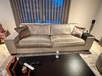 Luxe 4-zits bankstel + 2 fauteuils - Driehoek Meubelen, Huis en Inrichting, Ophalen of Verzenden, Zo goed als nieuw, Rechte bank