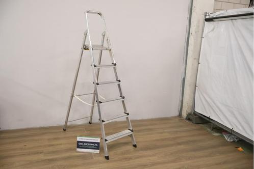 6-Treeds Aluminium Altrex Huishoudladder, Doe-het-zelf en Verbouw, Ladders en Trappen, Ophalen of Verzenden