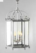 Hanglamp luchter lantaarn XL Eichholtz Lamp flamant, Huis en Inrichting, Ophalen, Nieuw, Glas, 75 cm of meer