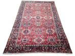 Handmade Persian wool Karaja carpet medallions 207x307cm, Persian Perzisch vintage oosters hype, 200 cm of meer, Ophalen of Verzenden