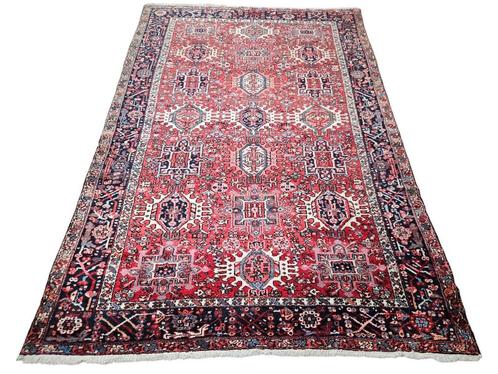 Handmade Persian wool Karaja carpet medallions 207x307cm, Huis en Inrichting, Stoffering | Tapijten en Kleden, Zo goed als nieuw