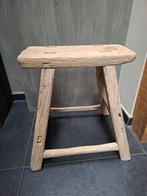 Super gaaf oud houten krukje, Ophalen of Verzenden, Zo goed als nieuw, Hout