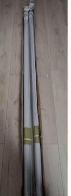 verduisterend rolgordijn grijs, Ophalen, Grijs, 150 tot 200 cm