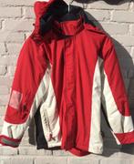ZGAN.H&M winterjas mt 164/wintersport jas maat 164.Rood-wit, Ophalen of Verzenden, Zo goed als nieuw, Jack, H&M logg