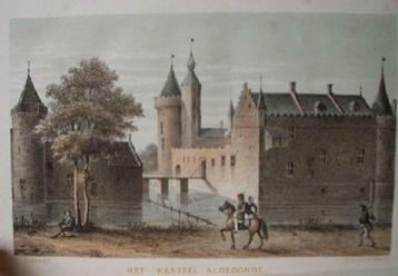 20 / Souburg Aldegronde het Kasteel  Litho 1854 beschikbaar voor biedingen