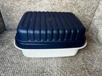 Tupperware kaasdoos met Deksel, Ophalen of Verzenden, Gebruikt, Blauw, Bus of Trommel
