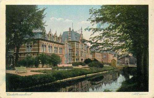 (300-475-019) Alkmaar Cadettenschool, Verzamelen, Ansichtkaarten | Nederland, Noord-Holland, Verzenden