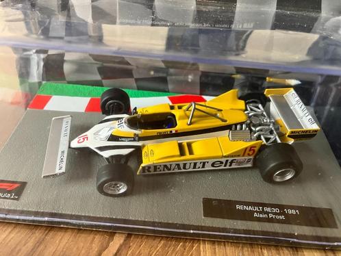 1805: Renault RE30 - Alain Prost - 1981 - Atlas 1:43, Hobby en Vrije tijd, Modelauto's | 1:43, Nieuw, Auto, Overige merken, Ophalen of Verzenden
