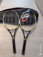 diverse tennissets met 2 rackets en een tas, Racket, Gebruikt, Ophalen of Verzenden, Babolat