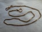 Antieke horloge/hals ketting, Verzenden, Ketting, Verguld