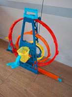Hot Wheels Looping Actieset - Drievoudige Looping, Racebaan, Ophalen of Verzenden, Zo goed als nieuw, Zelf te bouwen