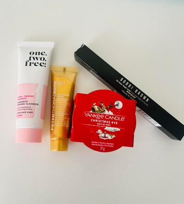 Set Bobbi brown, yankee candle, peter thomas roth, 1 2 free beschikbaar voor biedingen