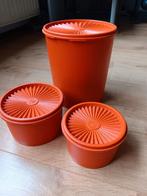 Vintage Tupperware set, Ophalen of Verzenden, Gebruikt, Bus of Trommel