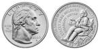 quarter 2025 stacey usa  unc kk  (q), Postzegels en Munten, Munten | Amerika, Ophalen of Verzenden, Noord-Amerika