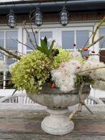 Antieke Betonnen Tuinvaas, Tuin en Terras, Tuinvazen, Ophalen, Gebruikt