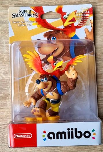 Banjo & Kazooie Amiibo - Super Smash Bros. Collectie beschikbaar voor biedingen