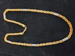 14 k gouden koningsketting 85,7 gram 70 cm, Sieraden, Tassen en Uiterlijk, Kettingen, Ophalen of Verzenden, Nieuw, Goud, Goud