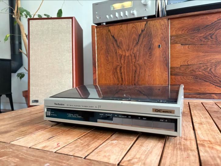 Technics SL-J1 platenspeler, Audio, Tv en Foto, Platenspelers, Gebruikt, Platenspeler, Technics, Ophalen of Verzenden