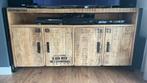 Industriële mangohout Dressoir/ TV meubel, Huis en Inrichting, Ophalen, 150 tot 200 cm, Zo goed als nieuw, Metaal