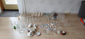 Diverse Glazen, Schalen & Kristal beschikbaar voor biedingen