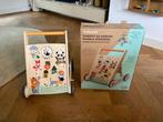 Houten loopwagentje met orignele doos, Kinderen en Baby's, Speelgoed | Houten speelgoed, Ophalen of Verzenden, Zo goed als nieuw