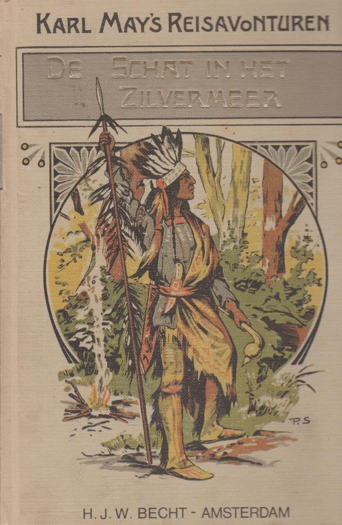 Old Shatterhand als detective Winnetou Het opperhoofd der Ap, Boeken, Kinderboeken | Jeugd | 10 tot 12 jaar, Zo goed als nieuw