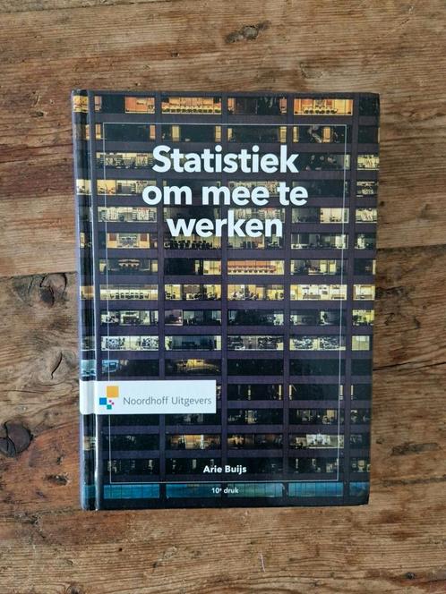 Arie Buys - Statistiek om mee te werken, Boeken, Wetenschap, Zo goed als nieuw, Ophalen of Verzenden