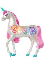 Barbie Unicorn paard Dreamtopia, Ophalen of Verzenden, Zo goed als nieuw, Barbie