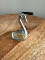 Antiek Loden Zwaan Bewaarpotje, Antiek en Kunst, Antiek | Tin, Ophalen
