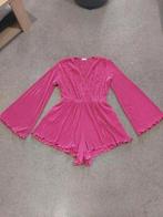 Roze plisse playsuit Eight Paris, Maat L, Kleding | Dames, Ophalen of Verzenden, Zo goed als nieuw, Maat 38/40 (M), Roze