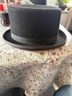 Zwarte hoge hoed 55/56 cm, Ophalen of Verzenden, Gebruikt