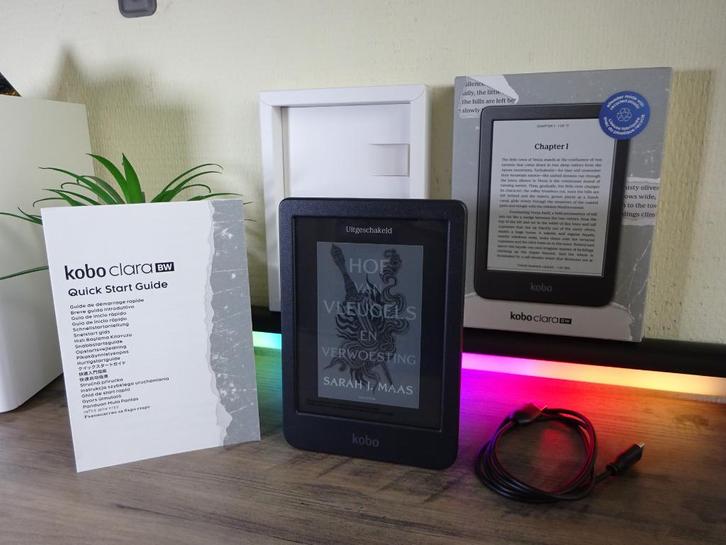 Nieuwe 6 inch KOBO Clara BW e-reader, USB-C, 16GB, Computers en Software, E-readers, Nieuw, 6 inch of minder, 16 GB of meer, Bluetooth