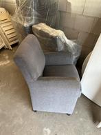 Set van 4 grijze eetkamerstoelen, Ophalen, Minder dan 50 cm, Minder dan 75 cm, Zo goed als nieuw