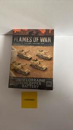 Nieuw! Flames of War | GBX95 | 15cm LorraineSchlepperBattery, Ophalen of Verzenden, Nieuw, Historisch